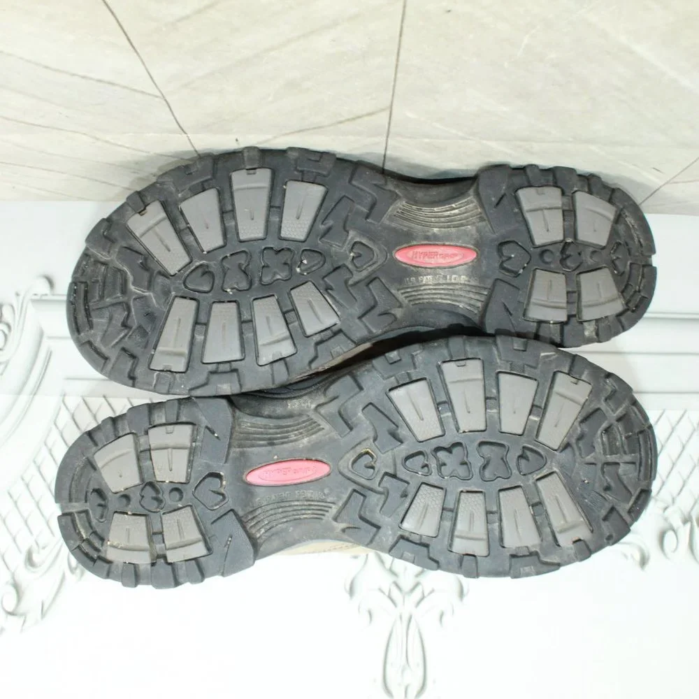 Wenger Tan Leather Lace Up Out Dry Hiking Boots Size 8 - Picture 9 of 9